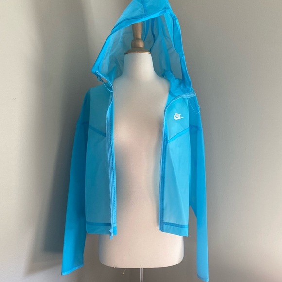 Nike Women's Vibrant Blue Utility Jacket - Picture 4 of 4